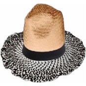 Wholesale - LADIES GENERIC STRAW HAT C/P 24, UPC: 794434390263